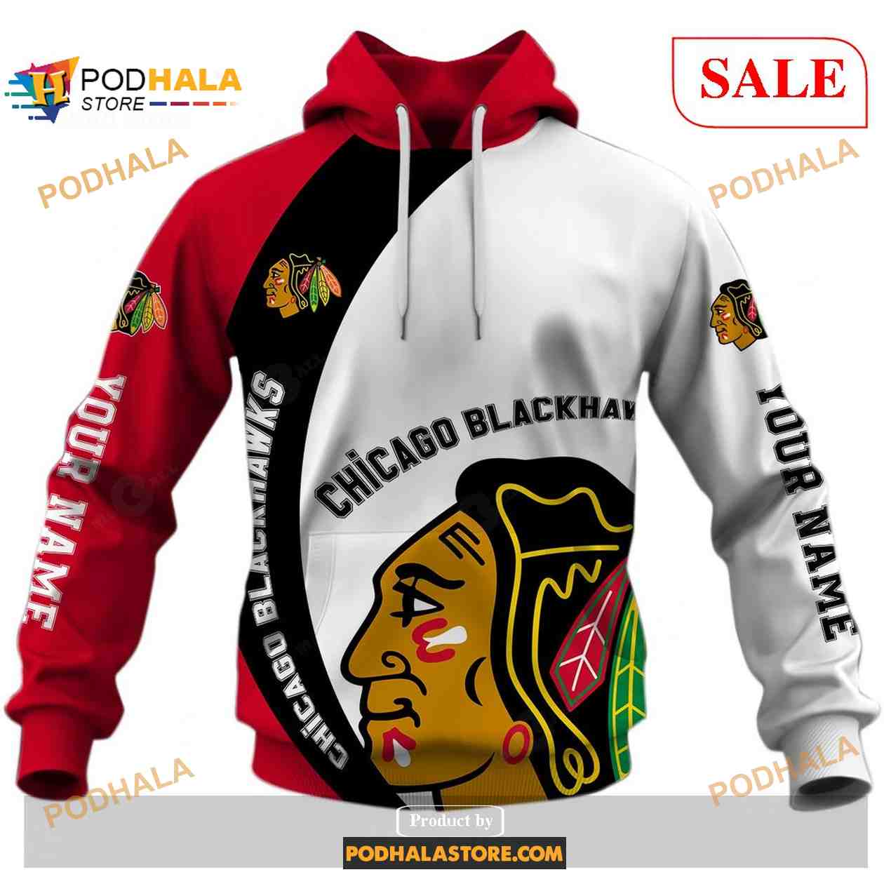 Custom Chicago Blackhawks Sweatshirt NHL Hoodie 3D, You laugh I Laugh You Cry I Cry Custom Chicago Blackhawks Sweatshirt NHL Hoodie 3D, You laugh I Laugh You Cry I Cry