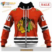 Custom Chicago Blackhawks Throwback Vintage Nhl Hockey Sweatshirt Hoodie 3d 4.jpg - demo10