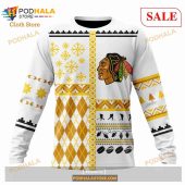 Custom Chicago Blackhawks Unisex Christmas Sweatshirt Nhl Hoodie 3d 6.jpg - demo10