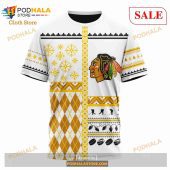 Custom Chicago Blackhawks Unisex Christmas Sweatshirt Nhl Hoodie 3d 8.jpg - demo10