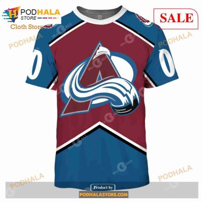 Custom Colorado Avalanche 1996 Throwback Vintage Hockey Sweatshirt Hoodie 3D