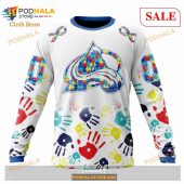 Custom Colorado Avalanche Autism Awareness Design Sweatshirt Nhl Hoodie 3d 4.jpg - demo10