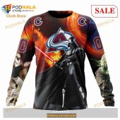 Custom Colorado Avalanche Design X Star War Sweatshirt Nhl Hoodie 3d 4.jpg - demo10
