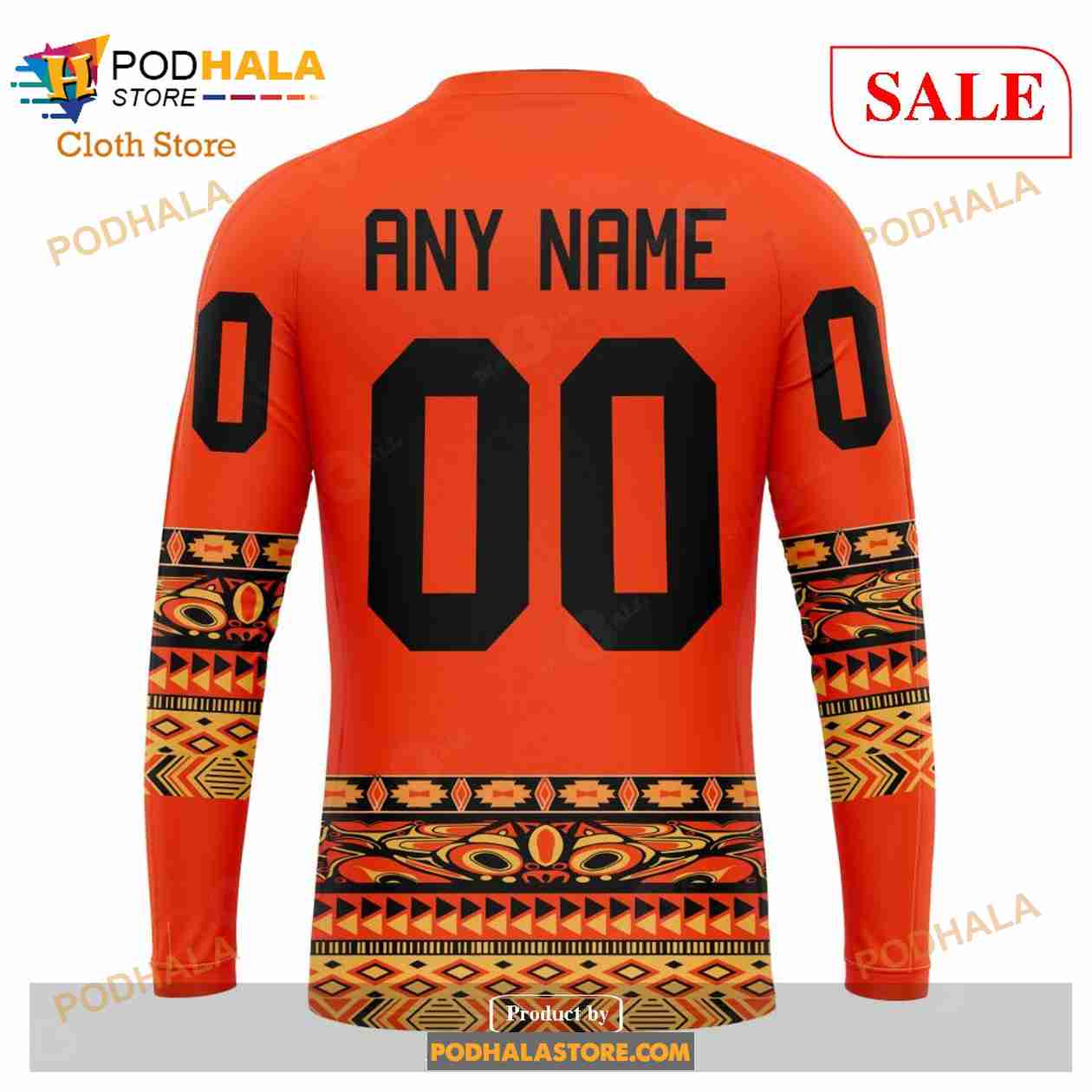 Custom Colorado Avalanche National Day For Truth And Reconciliation NHL Hoodie 3D Custom Colorado Avalanche National Day For Truth And Reconciliation NHL Hoodie 3D