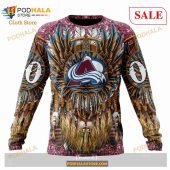 Custom Colorado Avalanche Native Costume Design Sweatshirt Nhl Hoodie 3d 4.jpg - demo10