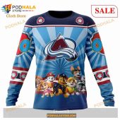 Custom Colorado Avalanche Paw Patrol Sweatshirt Nhl Hoodie 3d 4.jpg - demo10