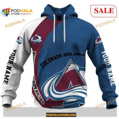 Custom Colorado Avalanche Sweatshirt NHL Hoodie 3D, You laugh I Laugh You Cry I Cry