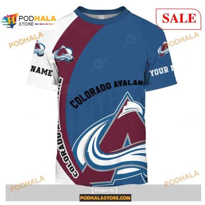 Custom Colorado Avalanche Sweatshirt NHL Hoodie 3D, You laugh I Laugh You Cry I Cry