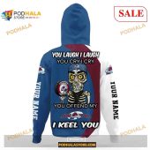 Custom Colorado Avalanche Sweatshirt Nhl Hoodie 3d You Laugh I Laugh You Cry I Cry 3.jpg - demo10
