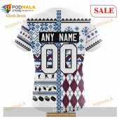 Custom Colorado Avalanche Unisex Christmas Sweatshirt Nhl Hoodie 3d 7.jpg - demo10