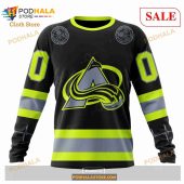 Custom Colorado Avalanche Unisex Firefighter Uniforms Color Nhl Hoodie 3d 4.jpg - demo10