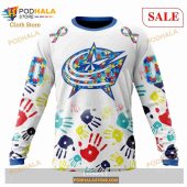 Custom Columbus Blue Jackets Autism Awareness Design Sweatshirt Nhl Hoodie 3d 4.jpg - demo10