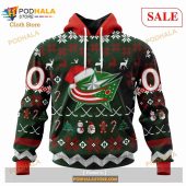 Custom Columbus Blue Jackets Nhl Merch Christmas Sweatshirt Nhl Hoodie 3d 1.jpg - demo10