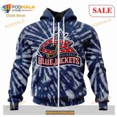 Custom Columbus Blue Jackets Retro Vintage Tie Dye Sweatshirt Nhl Hoodie 3d 2.jpg - demo10