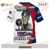 Custom Columbus Blue Jackets Sweatshirt Nhl Hoodie 3d You Laugh I Laugh You Cry I Cry 4.jpg - demo10