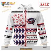 Custom Columbus Blue Jackets Unisex Christmas Sweatshirt Nhl Hoodie 3d 1.jpg - demo10
