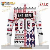 Custom Columbus Blue Jackets Unisex Christmas Sweatshirt Nhl Hoodie 3d 5.jpg - demo10