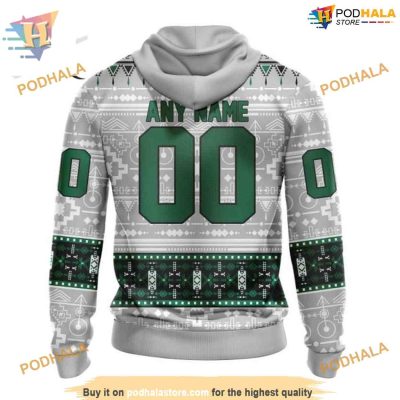 Custom Customized Native Design NHL Dallas Stars Hoodie 3D
