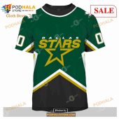 Custom Dallas Stars 1999 Throwback Vintage Nhl Away Sweatshirt Hoodie 3d 2.jpg - demo10