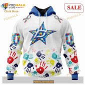 Custom Dallas Stars Autism Awareness Design Sweatshirt Nhl Hoodie 3d 1.jpg - demo10