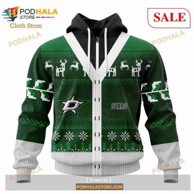 Custom Dallas Stars Chrismas Season Sweatshirt NHL Hoodie 3D