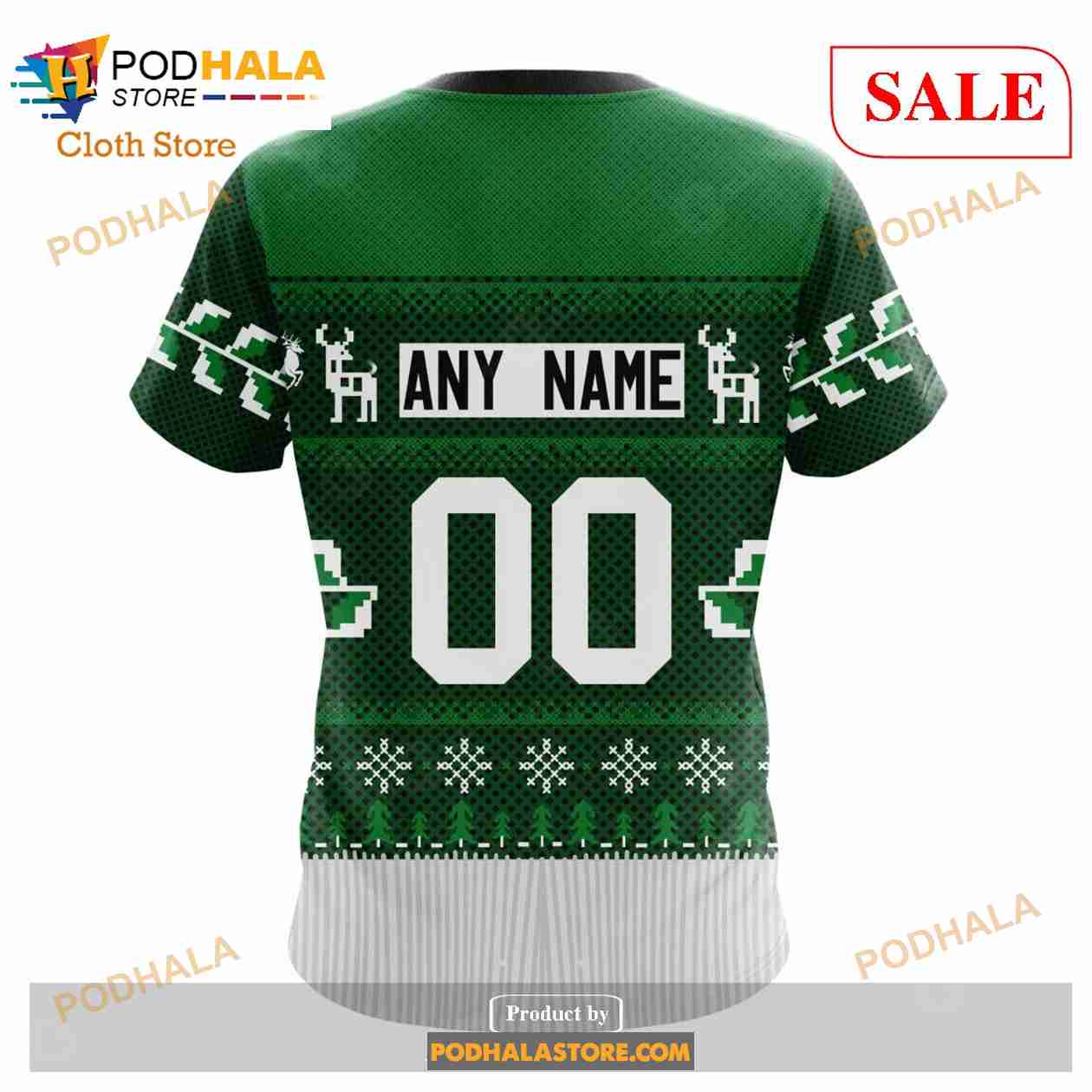 Custom Dallas Stars Chrismas Season Sweatshirt NHL Hoodie 3D Custom Dallas Stars Chrismas Season Sweatshirt NHL Hoodie 3D