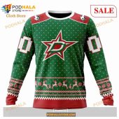 Custom Dallas Stars Christmas Apparel Sweatshirt Nhl Hoodie 3d 4.jpg - demo10