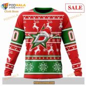 Custom Dallas Stars Christmas Unisex Shirt Sweatshirt Nhl Hoodie 3d 4.jpg - demo10