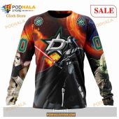 Custom Dallas Stars Design X Star War Sweatshirt Nhl Hoodie 3d 4.jpg - demo10