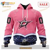 Custom Dallas Stars Fights Cancer Sweatshirt Nhl Hoodie 3d 1.jpg - demo10