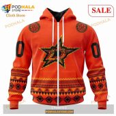 Custom Dallas Stars National Day For Truth And Reconciliation Nhl Hoodie 3d 2.jpg - demo10