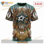 Custom Dallas Stars Native Costume Design Sweatshirt Nhl Hoodie 3d 6.jpg - demo10