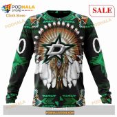 Custom Dallas Stars Native Costume Sweatshirt Nhl Hoodie 3d 4.jpg - demo10