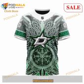 Custom Dallas Stars Norse Viking Symbols Sweatshirt Nhl Hoodie 3d 5.jpg - demo10