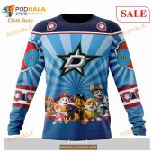 Custom Dallas Stars Paw Patrol Sweatshirt Nhl Hoodie 3d 4.jpg - demo10