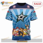 Custom Dallas Stars Paw Patrol Sweatshirt Nhl Hoodie 3d 6.jpg - demo10