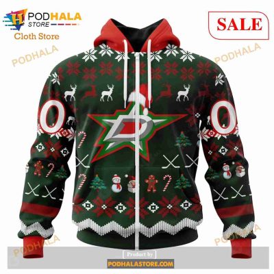 Custom Dallas Stars Sweatshirt NHL Hoodie 3D, Christmas Gift For Women Men