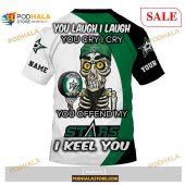Custom Dallas Stars Sweatshirt Nhl Hoodie 3d You Laugh I Laugh You Cry I Cry 4.jpg - demo10