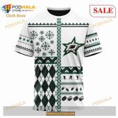 Custom Dallas Stars Unisex Christmas Sweatshirt Nhl Hoodie 3d 6.jpg - demo10