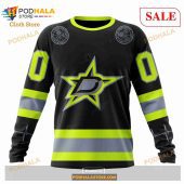 Custom Dallas Stars Unisex Firefighter Uniforms Color Nhl Hoodie 3d 4.jpg - demo10