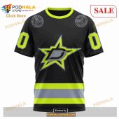 Custom Dallas Stars Unisex Firefighter Uniforms Color Nhl Hoodie 3d 6.jpg - demo10