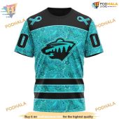 Custom Design Fight Ovarian Cancer Nhl Minnesota Wild Hoodie 3d 3.jpg - demo10