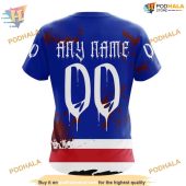 Custom Design For Halloween Nhl New York Rangers Hoodie 3d 4.jpg - demo10