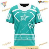 Custom Design Honoring Healthcare Heroes Nhl Dallas Stars Hoodie 3d 3.jpg - demo10