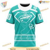 Custom Design Honoring Healthcare Heroes Nhl Minnesota Wild Hoodie 3d 3.jpg - demo10