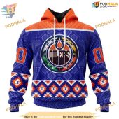 Custom Design Native Pattern Nhl Edmonton Oilers Hoodie 3d 1.jpg - demo10