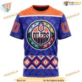 Custom Design Native Pattern Nhl Edmonton Oilers Hoodie 3d 3.jpg - demo10