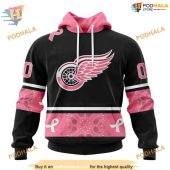 Custom Design Pink Breast Cancer Nhl Detroit Red Wings Hoodie 3d 1.jpg - demo10