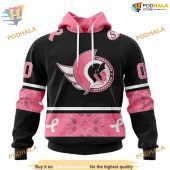 Custom Design Pink Breast Cancer Nhl Ottawa Senators Hoodie 3d 1.jpg - demo10