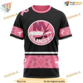 Custom Design We Wear Pink Breast Cancer Nhl New York Islanders Hoodie 3d 3.jpg - demo10